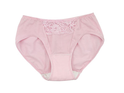 PINK classic briefs for Urinary incontinence in elderly female